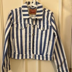 Levi’s Striped Jacket - Medium (Runs Small)